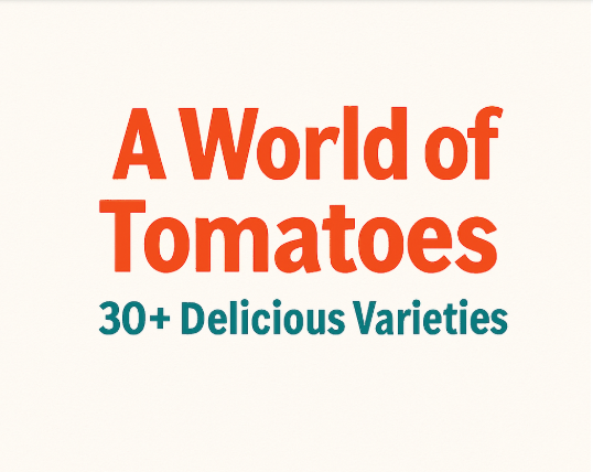A World of Tomatoes 30+Delicious Varieties